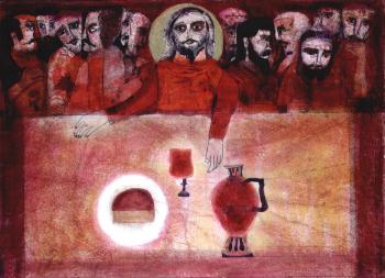 The Last Supper (Undated). Sold for $27,500 in 2006. Image courtesy of Sotheby's