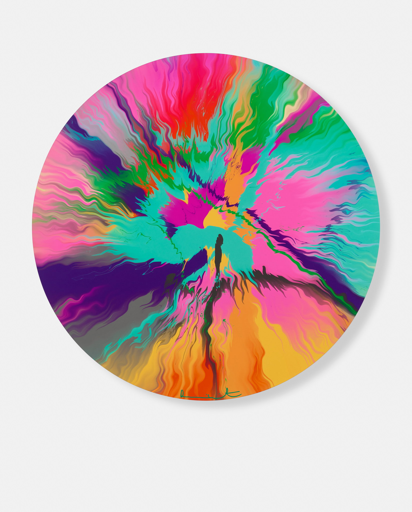Beautiful, Ever Greater, Perfectly Equal, Absolutely Original, Almost Dream-Like Yet Simple Bursting River Painting image #1 main image