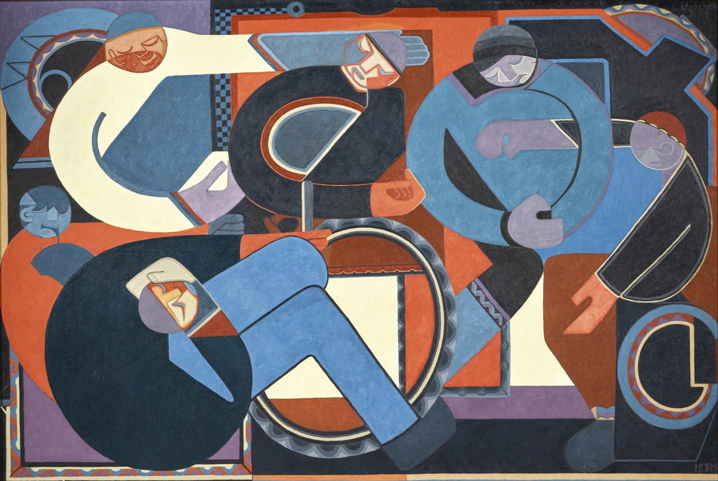 Stateless People (an Assembley) (1981). Sold for $57,700 in 2018. Image courtesy of Sotheby's