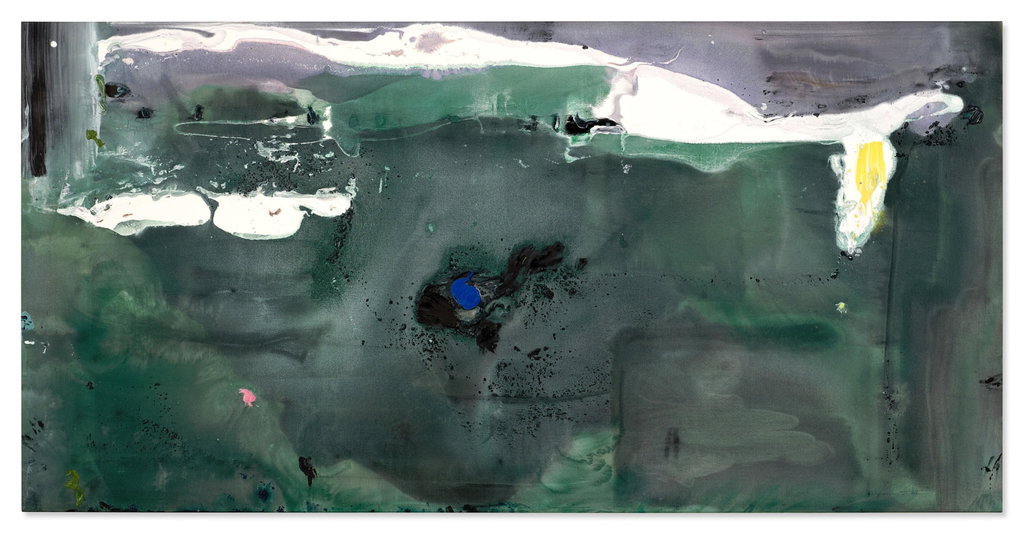 Perseus by Helen Frankenthaler estimated at $1.8m (low) to $2.5m (high). Image courtesy of Sotheby's
