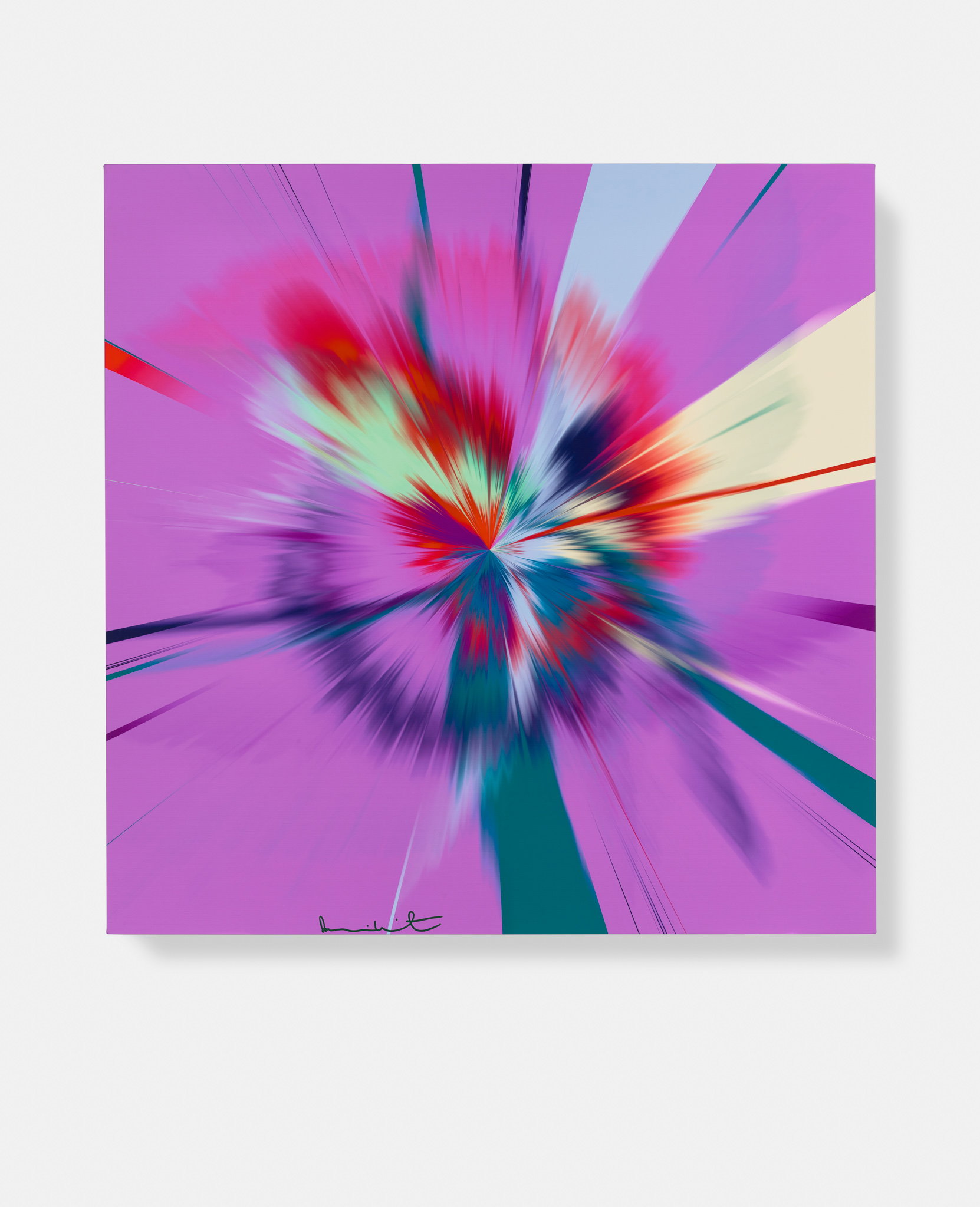 Beautiful, Utterly Quiescent, Inexpressibly Blissful, Perfectly Natural, Full And Radiant Supernova Painting image #1 main image