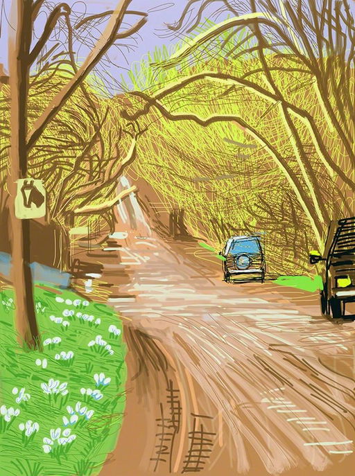 David Hockney Work Sells for 200% Above Estimate at Auction