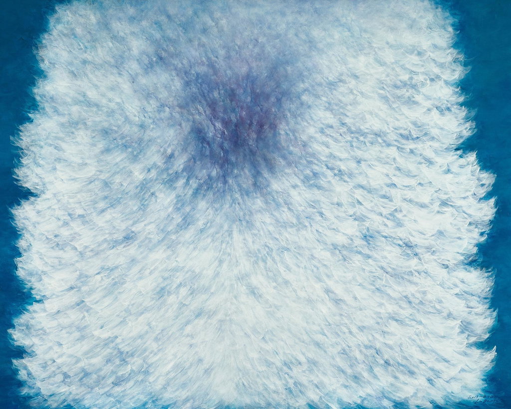 Flower-4 (2019). Sold for $258,900 in 2023. Image courtesy of Sotheby's