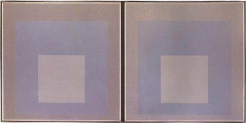 Study for Homage to the Square: Despite Mist (1967). Sold for $665,000 in 1996. Image courtesy of Christie's