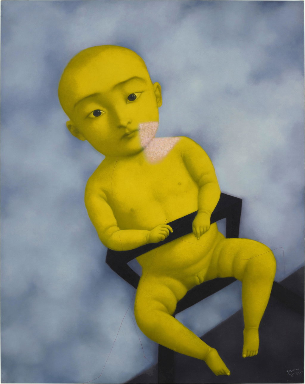 Bloodline: Yellow Baby Girl. Image courtesy of Sotheby's