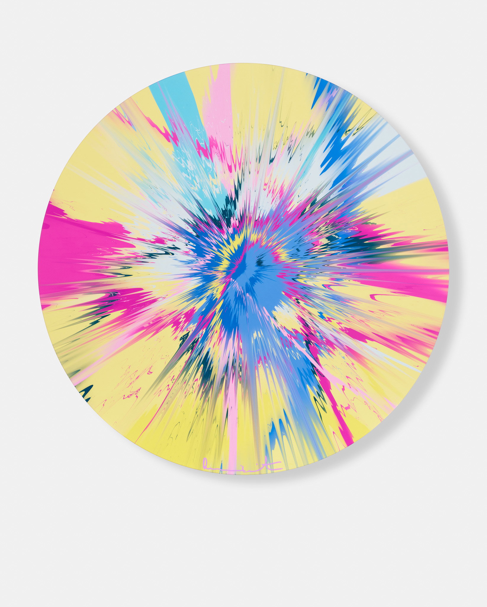 Beautiful, Pompadour Encaustic Vapor Painting image #1 main image