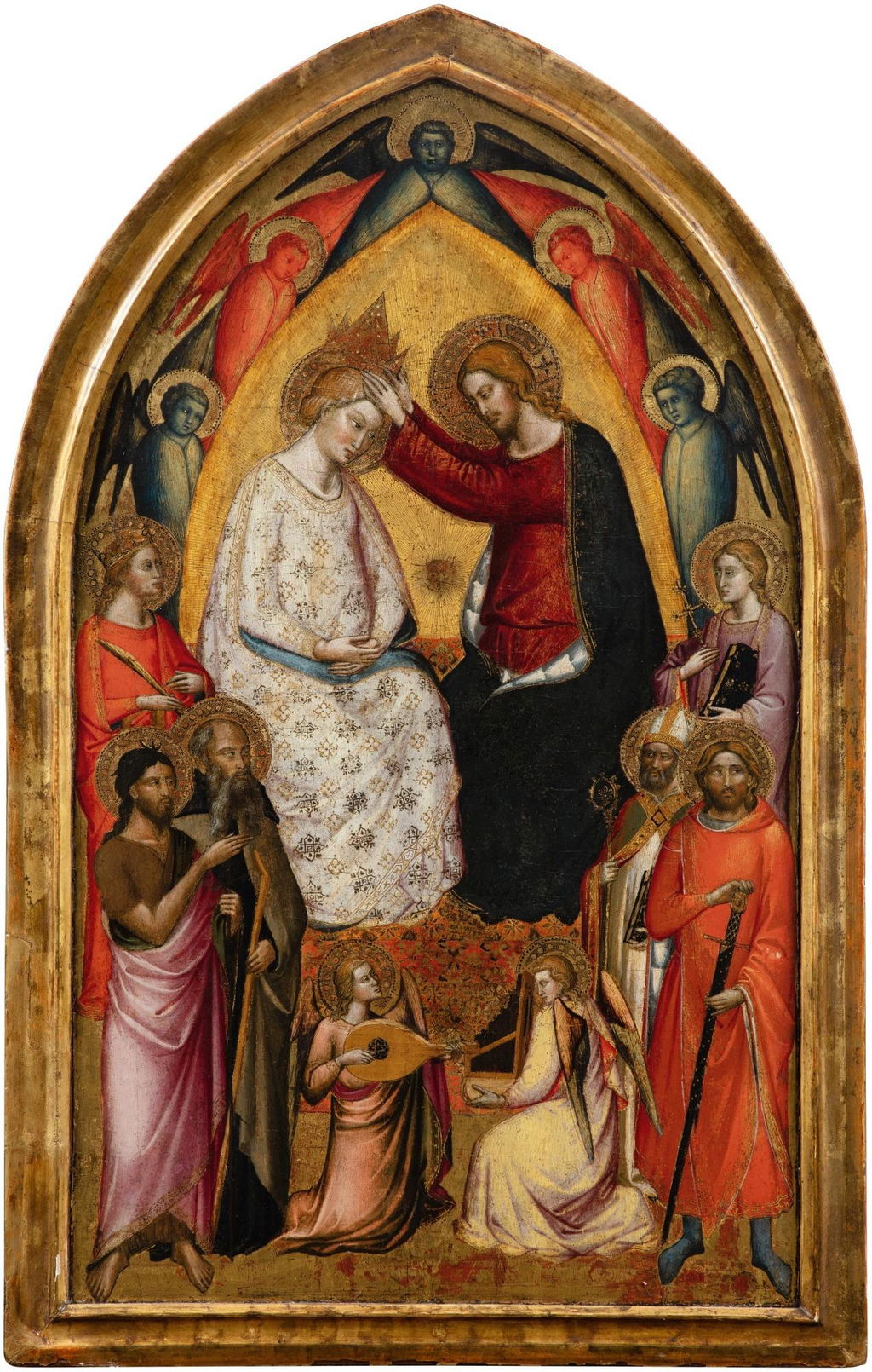 The Coronation of the Virgin. Image courtesy of Sotheby's