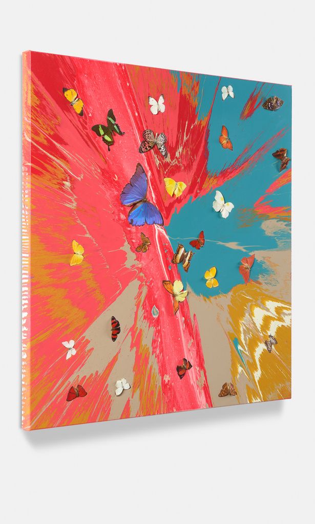 Beautiful In the Mists of Time Painting (with Butterflies) 2