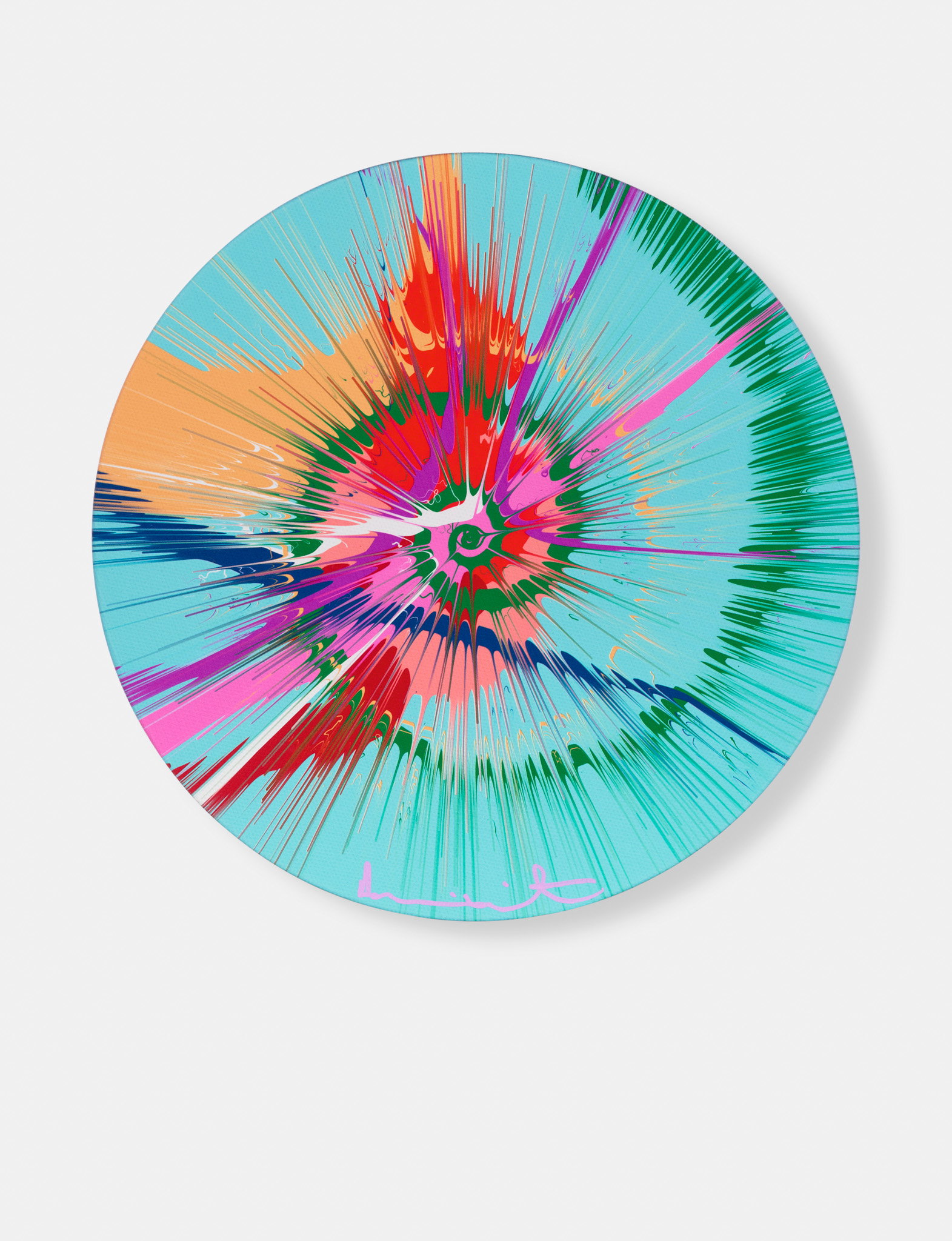 Beautiful, Equally Charming, Even Inanimate But Unafraid Tourbillon Painting image #1 main image