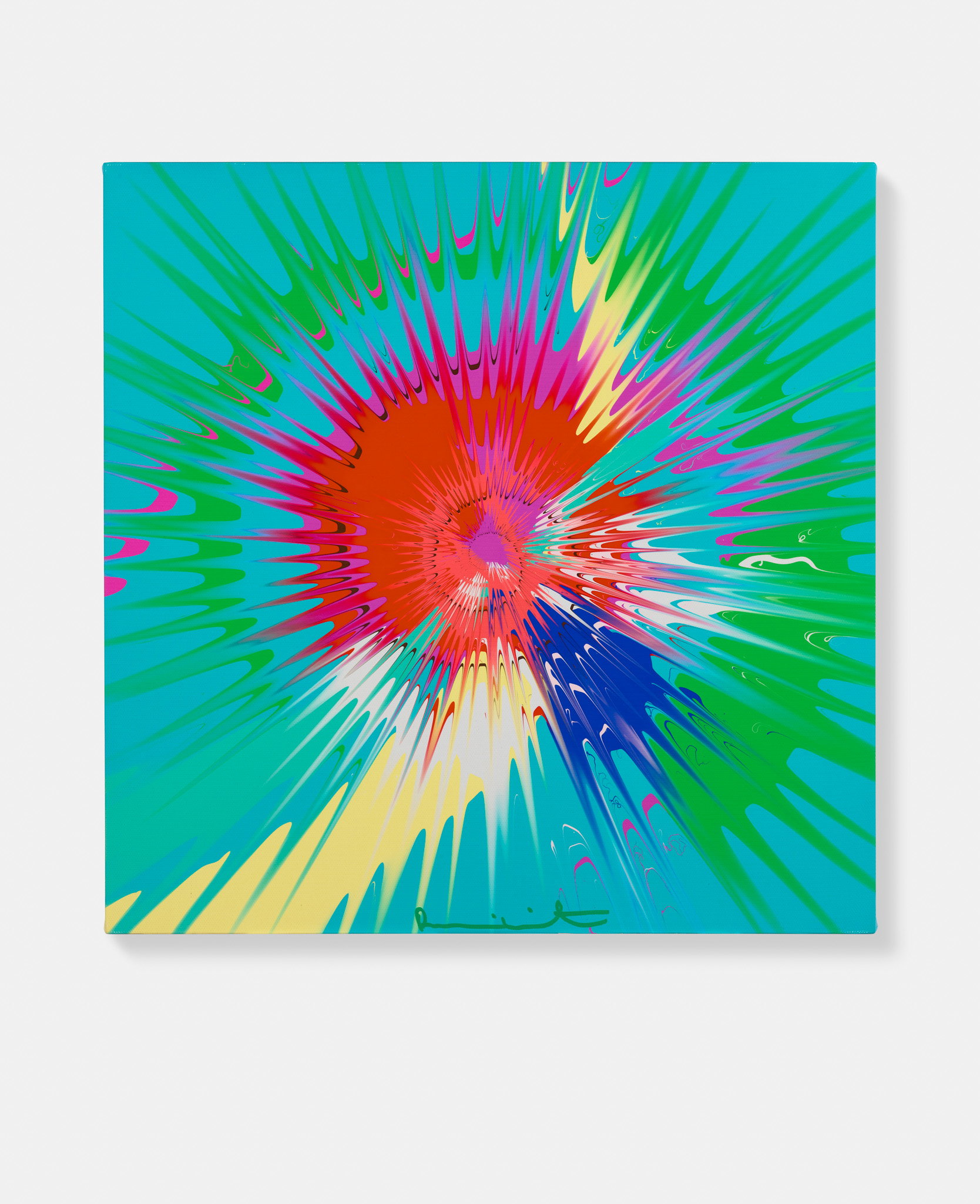Beautiful, Well Versed, Entirely Innocent, Selfless And Heroic Explosion Painting image #1 main image