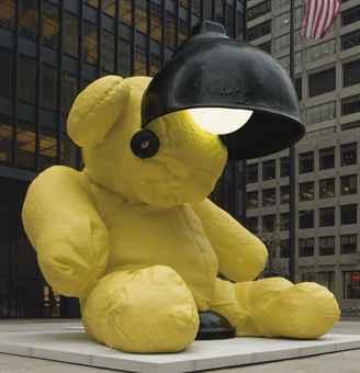 Untitled (Lamp/Bear). Image courtesy of Christie's