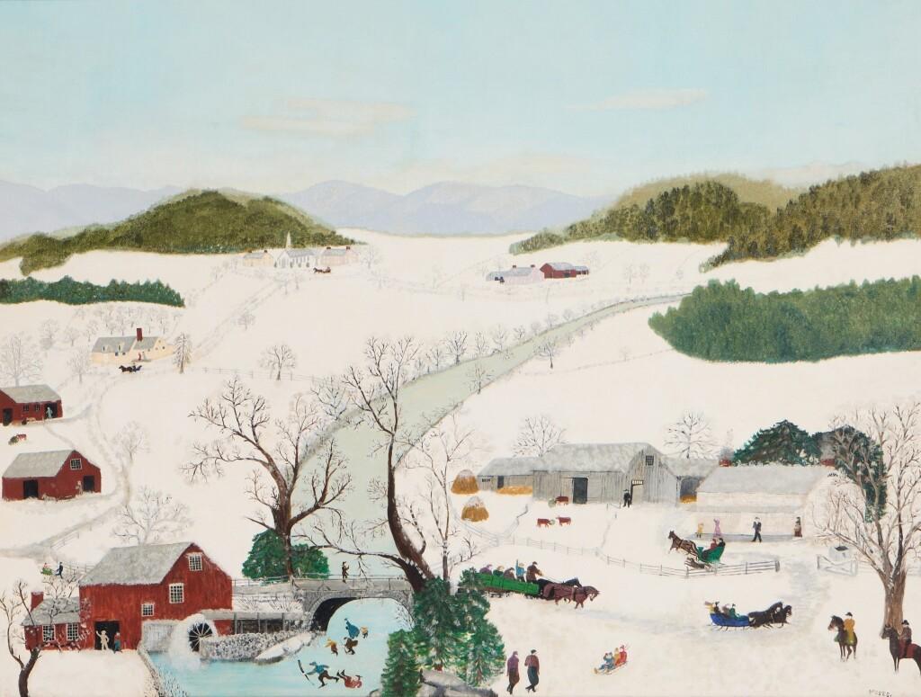 Over the River to Grandma’s House. Image courtesy of Sotheby's