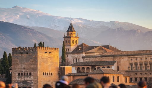 The Alhambra Evacuated as Earthquake Strikes Granada