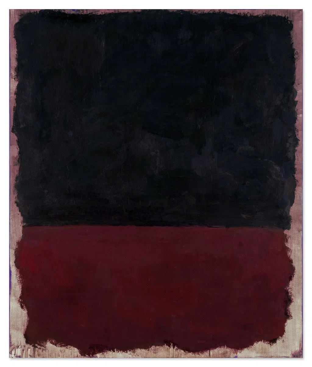 Untitled by Mark Rothko sold for $4.98m. Image courtesy of Sotheby's