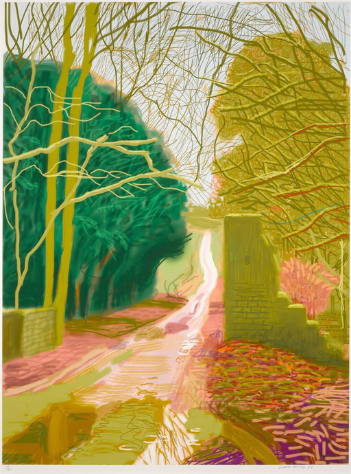 David Hockney Work Heads to Auction
