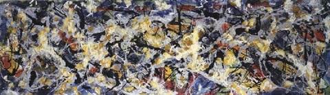 Frieze (1953). Sold for $5.2m in 1988. Image courtesy of Christie's