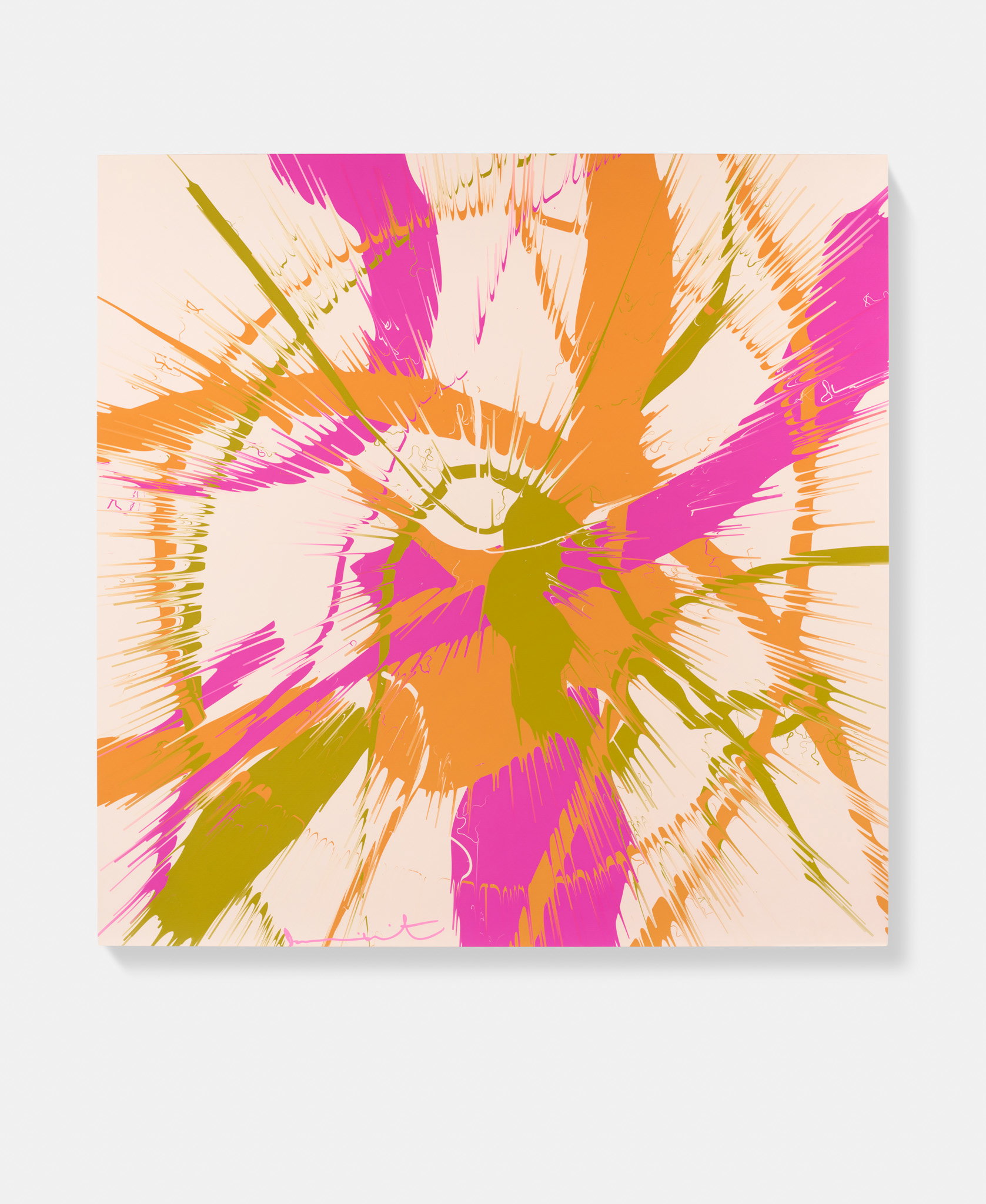 Beautiful, Fairly Impressive, Somewhat Bewildered, Singularly Lucid, Truly Heroic Merry-go-round Painting image #1 main image