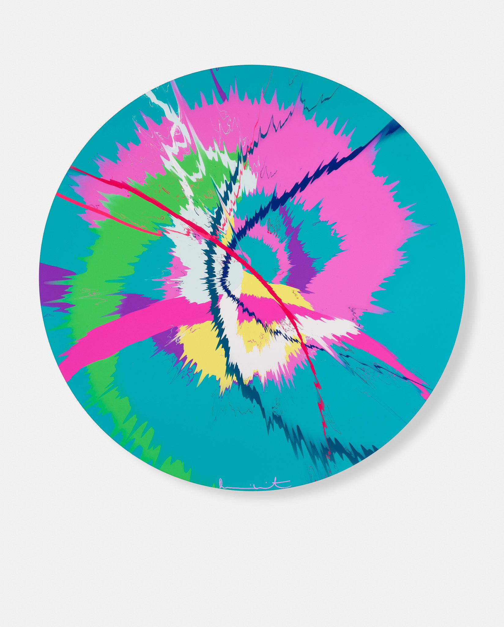 Beautiful, Almost Undescribably Simple, Altogether Superfluous, Imitative And Monotonously Interesting Gyration Painting image #1 main image