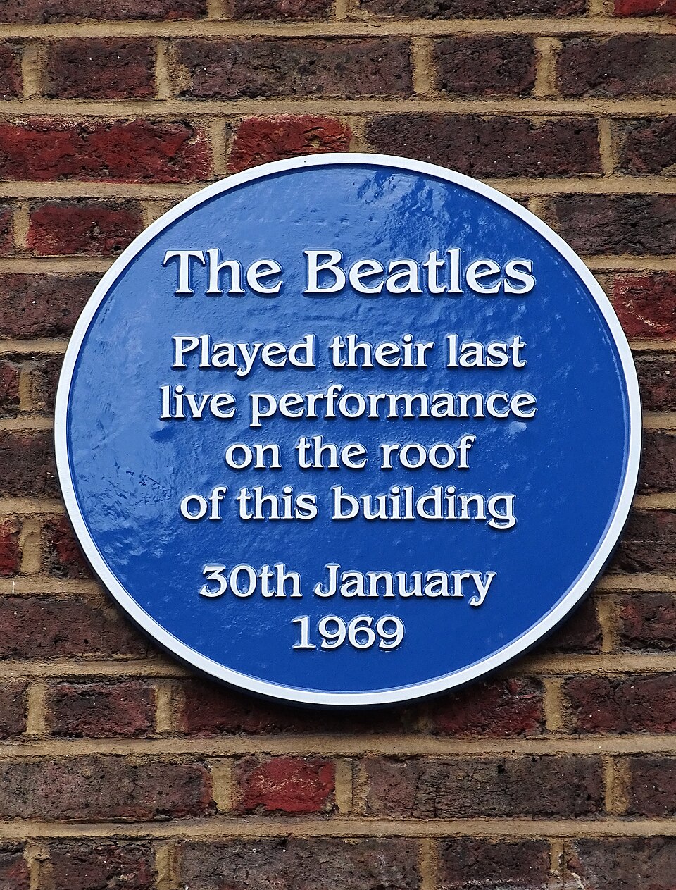 Beatles get back to Savile Row HQ