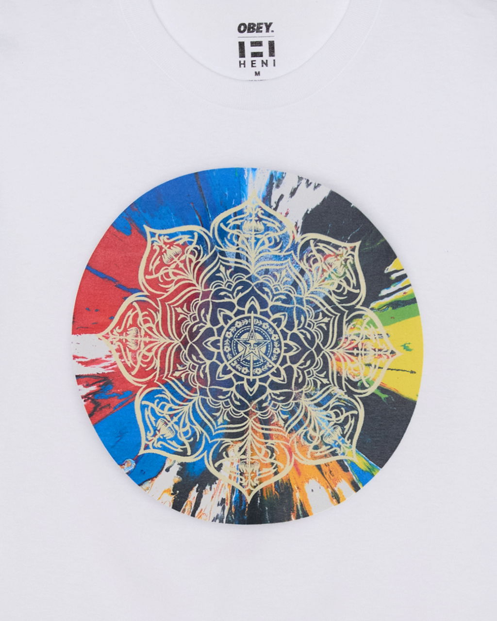 Hirst Mandala Classic T-Shirt - White image #3