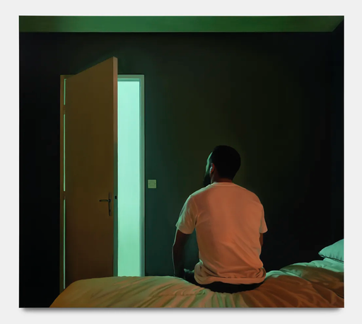 Abdelhak Benallou: Rouge, Vert, Bleu at Galerie Les filles du calvaire in Paris