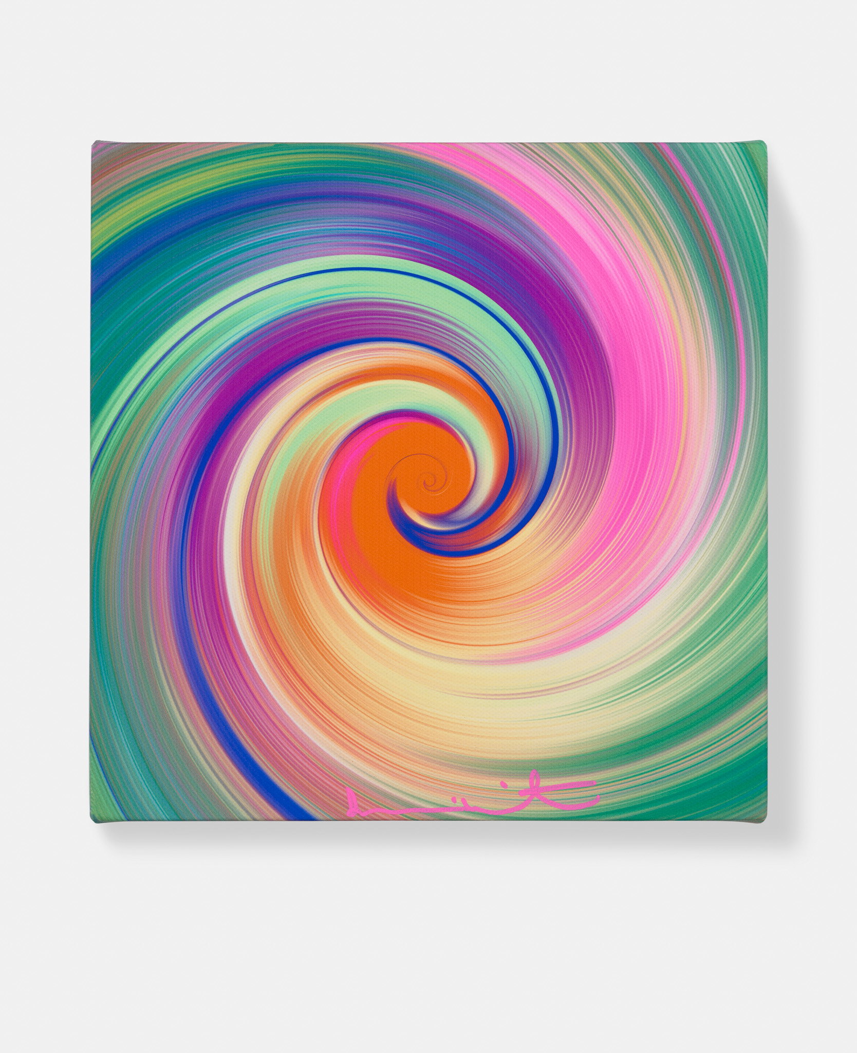 Beautiful, Previous Days Spent, Pure-Hearted, Perfectly Happy Whirlwind Painting image #1 main image