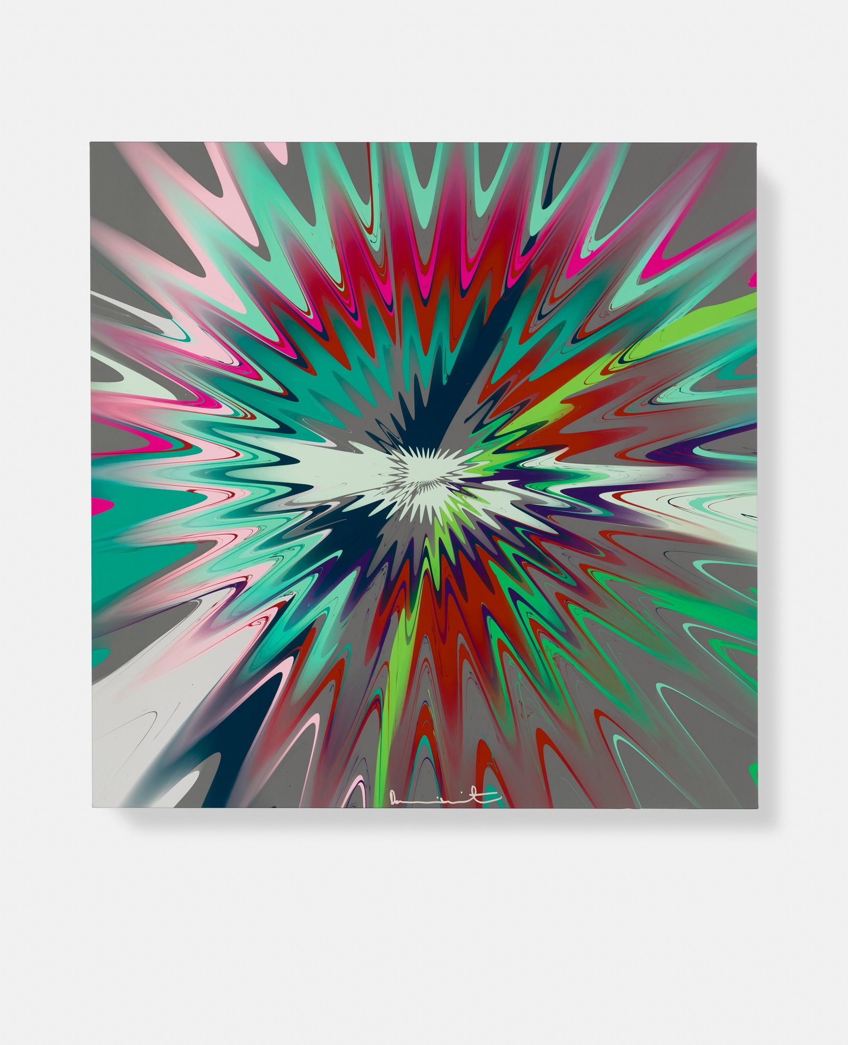 Beautiful, Heartier, Unrelenting Implosion Painting image #1 main image