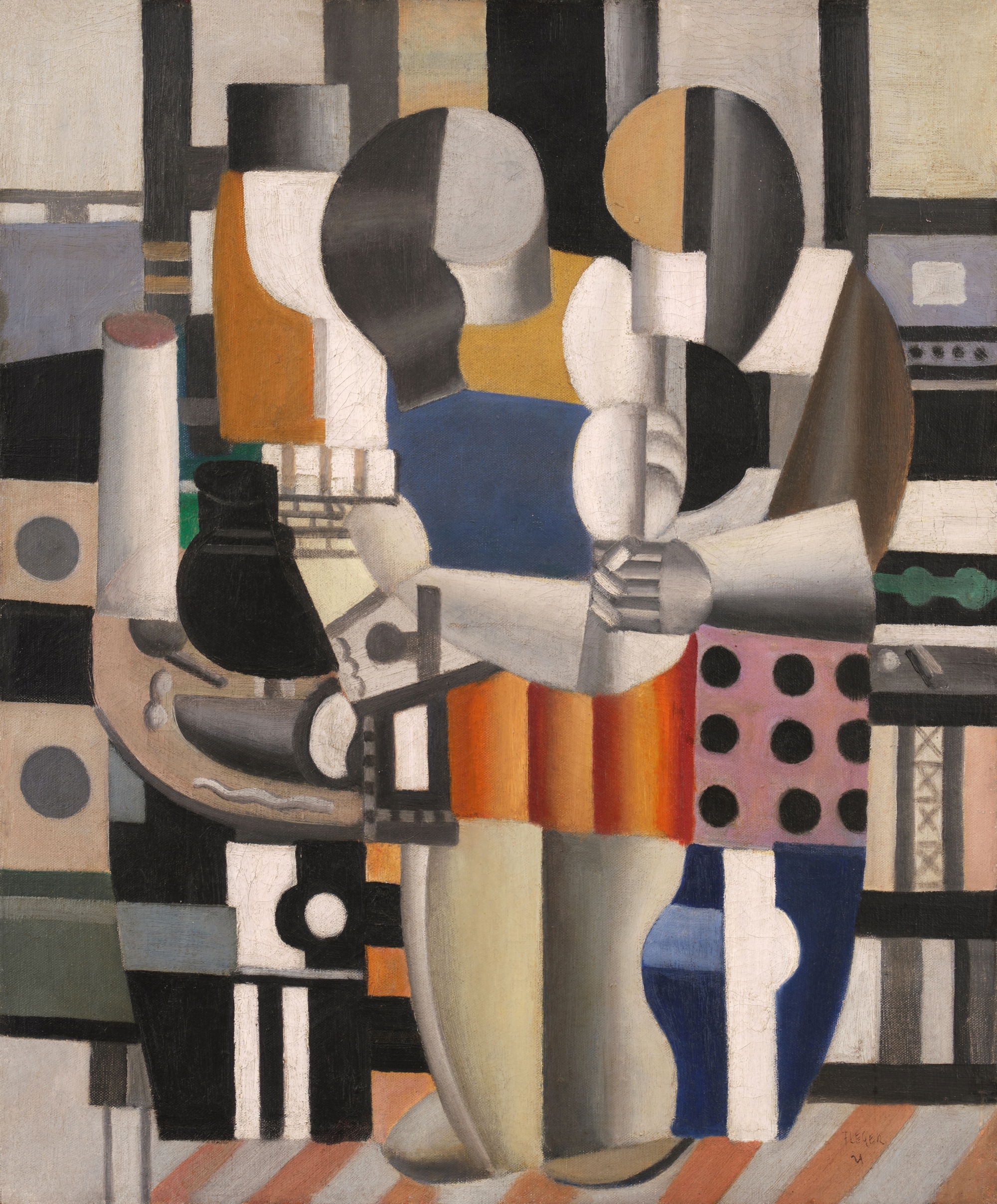 Fernand Leger、LA MANNEQUIN AU DAMIER Fernand Leger、LA MANNEQUIN AU DAMIER Helly Nahmad Gallery