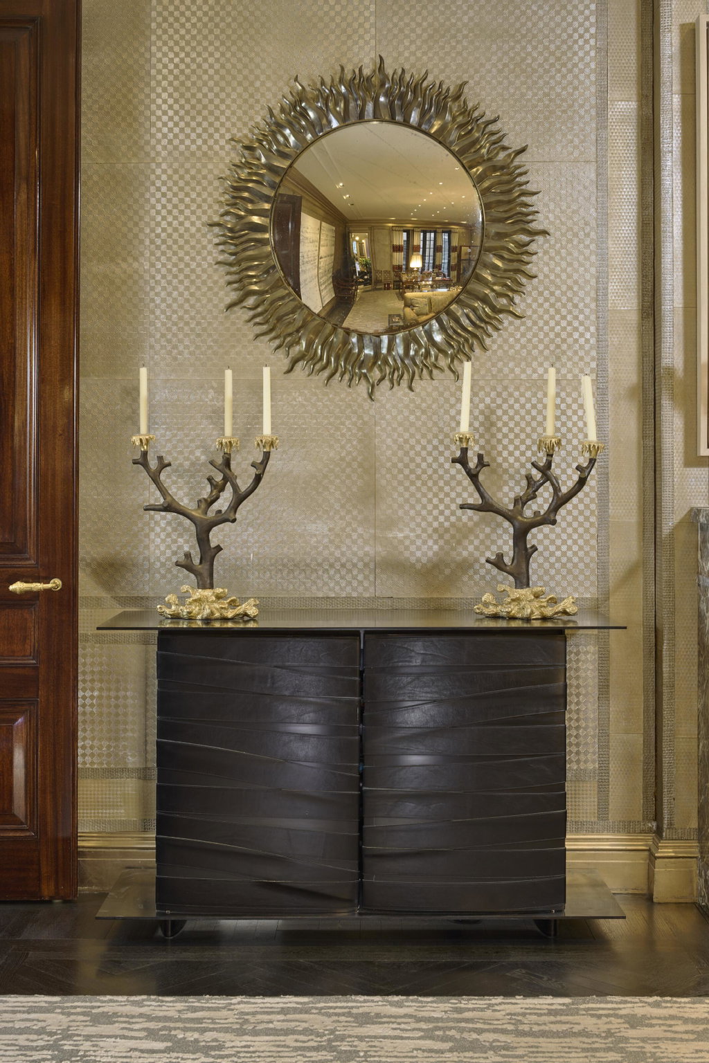 Pair of Cabinets by Peter Marino sold for $114,300. Image courtesy of Christie's