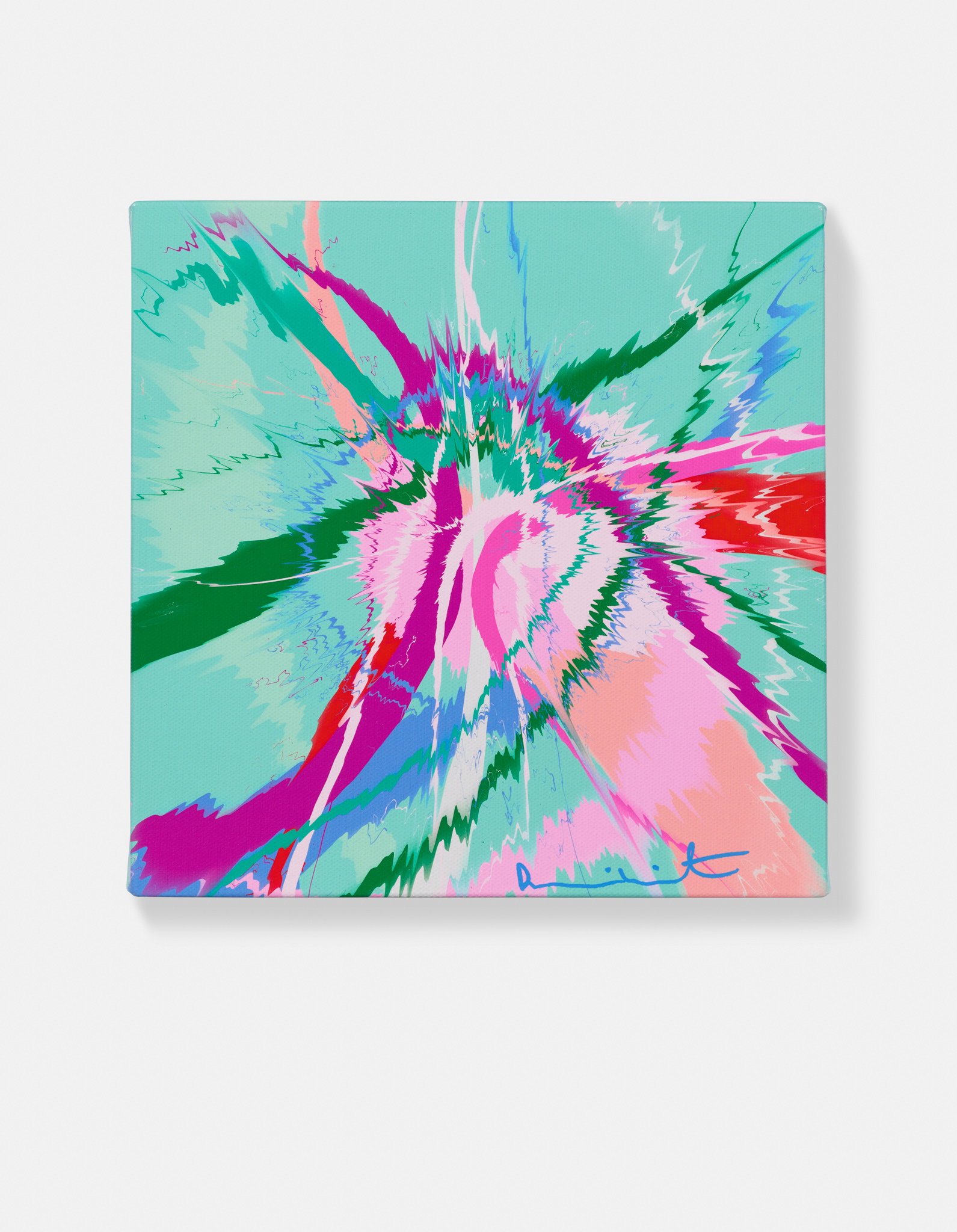 Beautiful, Raspy-Sweetly Unearthly Gyration Painting image #1 main image