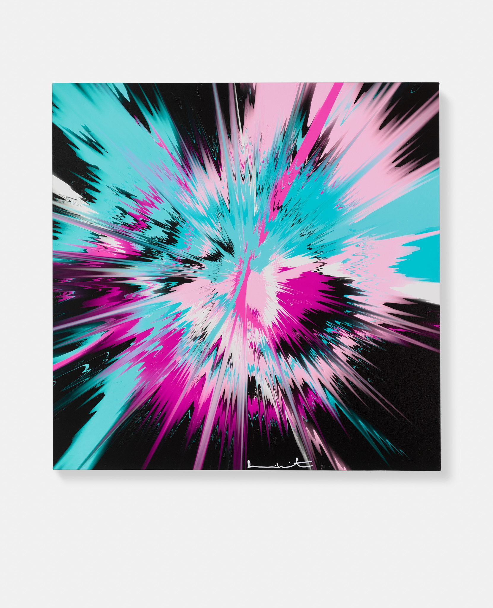 Beautiful, Even Praiseworthy, Predominantly Emotional, Pure And Just Vapor Painting image #1 main image