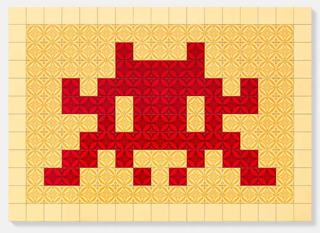 Positive Space/Negative Space (Red/Cream) 1 main image