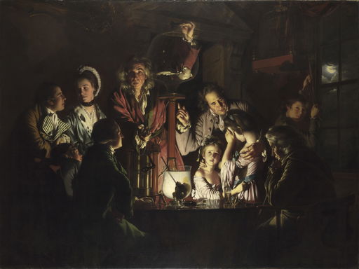 Joseph Wright of Derby’s Theater of Enlightenment at London’s National Gallery