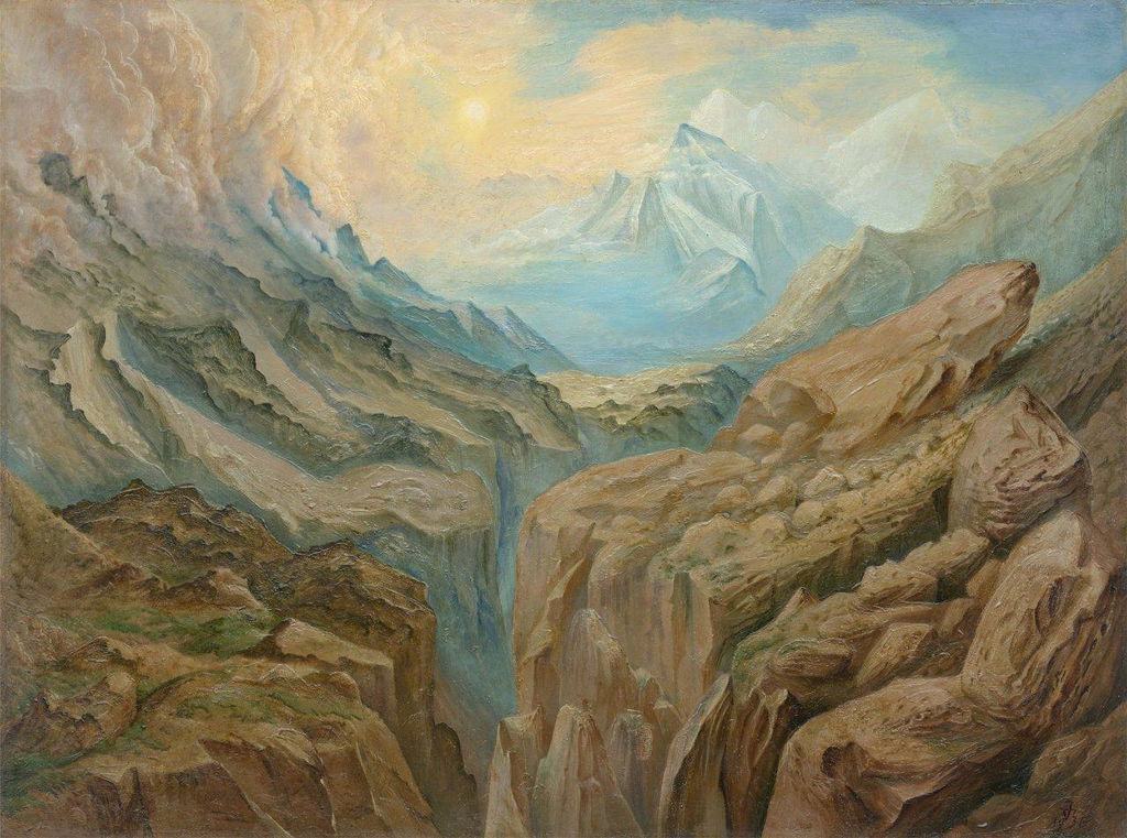 Am Julierpass by Otto Dix sold for $290,500.
Image courtesy of Grisebach