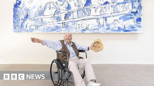 Sir Quentin Blake's New Mural: A Bridge to the Past | London's Clerkenwell Arts Centre (2026)