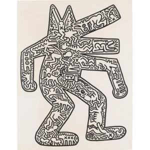 Keith Haring Work Heads to Auction