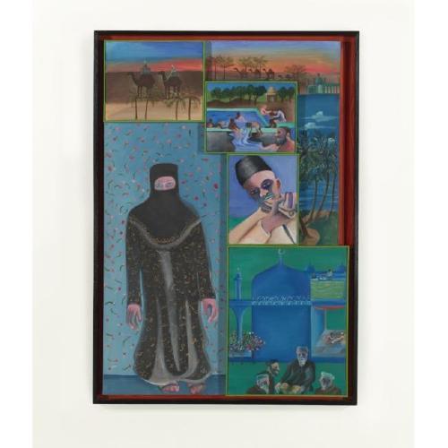 Muslims Around A Mosque (2001). Sold for $650,500 in 2010. Image courtesy of Sotheby's