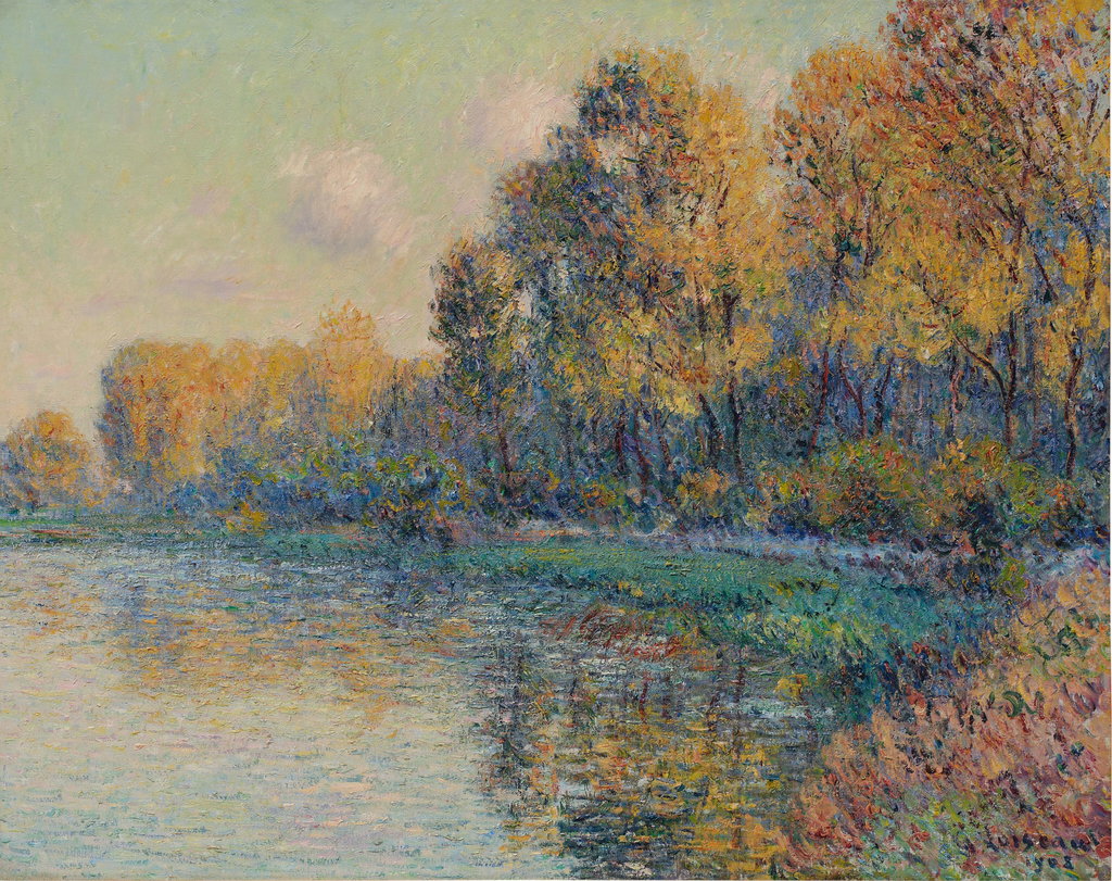 Bord de rivière, automne. Image courtesy of Sotheby's