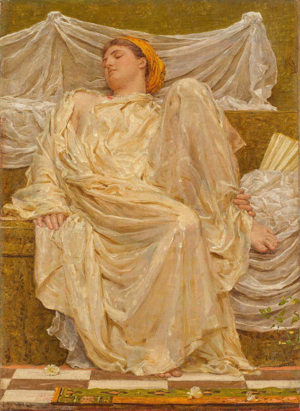 Musk by Albert Joseph Moore estimated at $600,000.
Image courtesy of Sotheby's