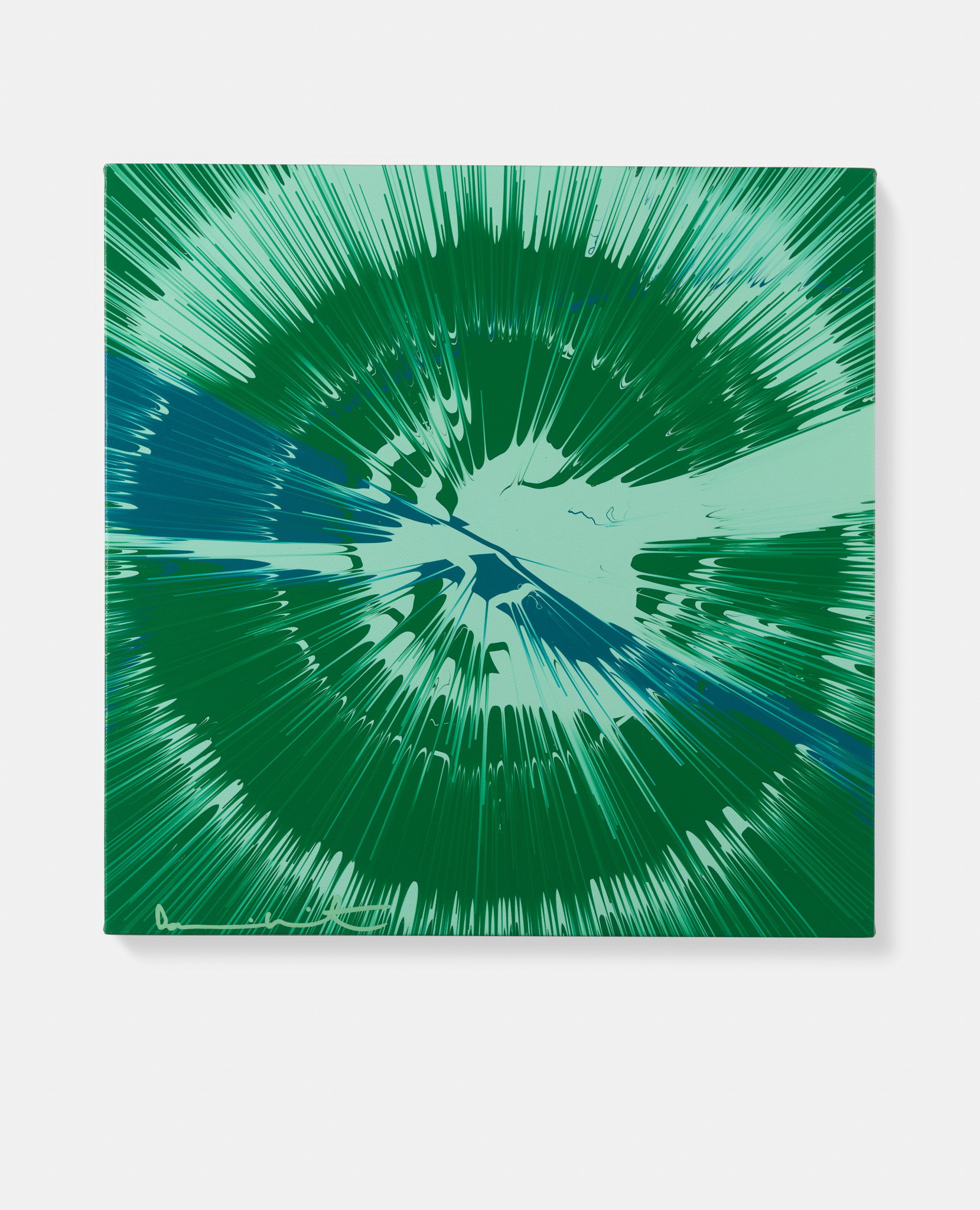 Beautiful, Proudly Accented Tourbillon Painting image #1 main image