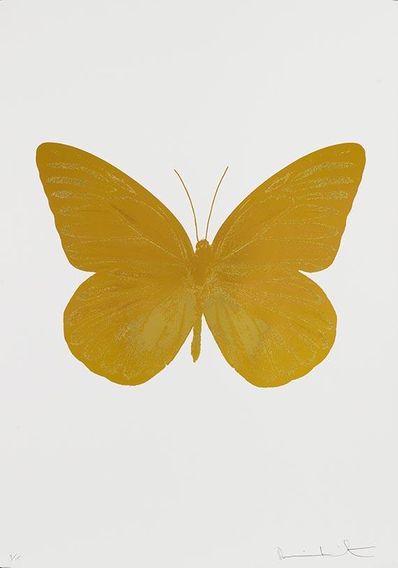 The Souls I-IV (4 Blätter) by Damien Hirst sold for $28,700. Image courtesy of Ketterer Kunst