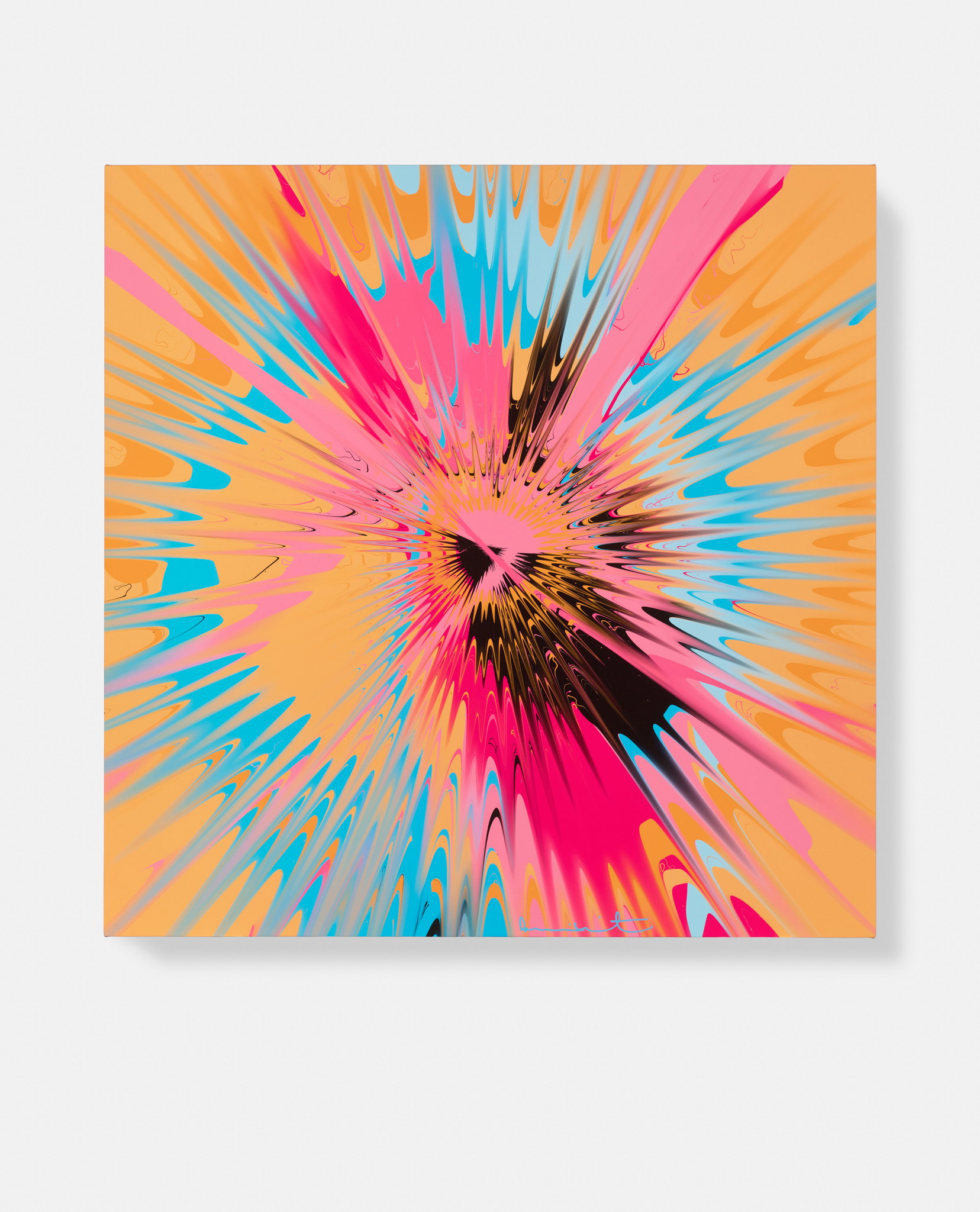 Beautiful, Greater Than The Preceding, Though Most Dispiriting, Yet Happy And Noble Explosion Painting image #1 main image