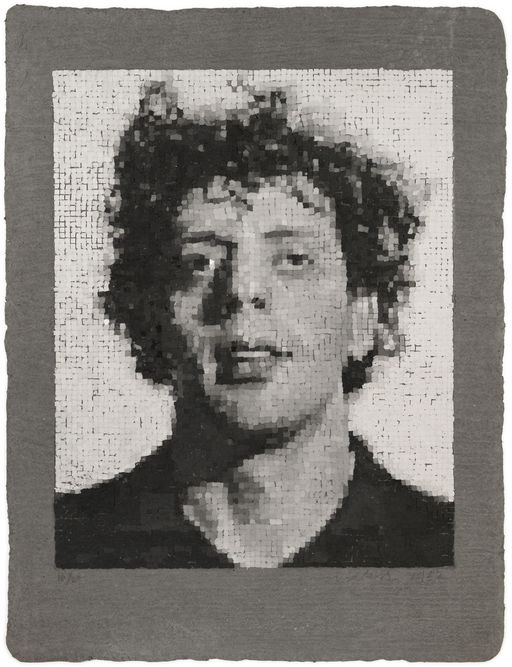 Chuck Close and Pulp