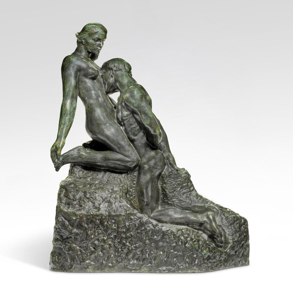 Éternelle Idole, Agrandissement dit aussi Grand Modèle by Auguste Rodin sold for $512,000. Image courtesy of Sotheby's