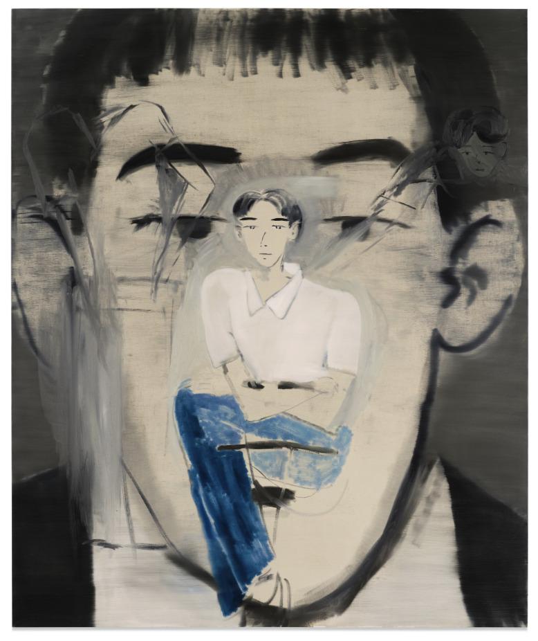across the place (2023). Sold for $406,400 in 2025. Image courtesy of Sotheby's