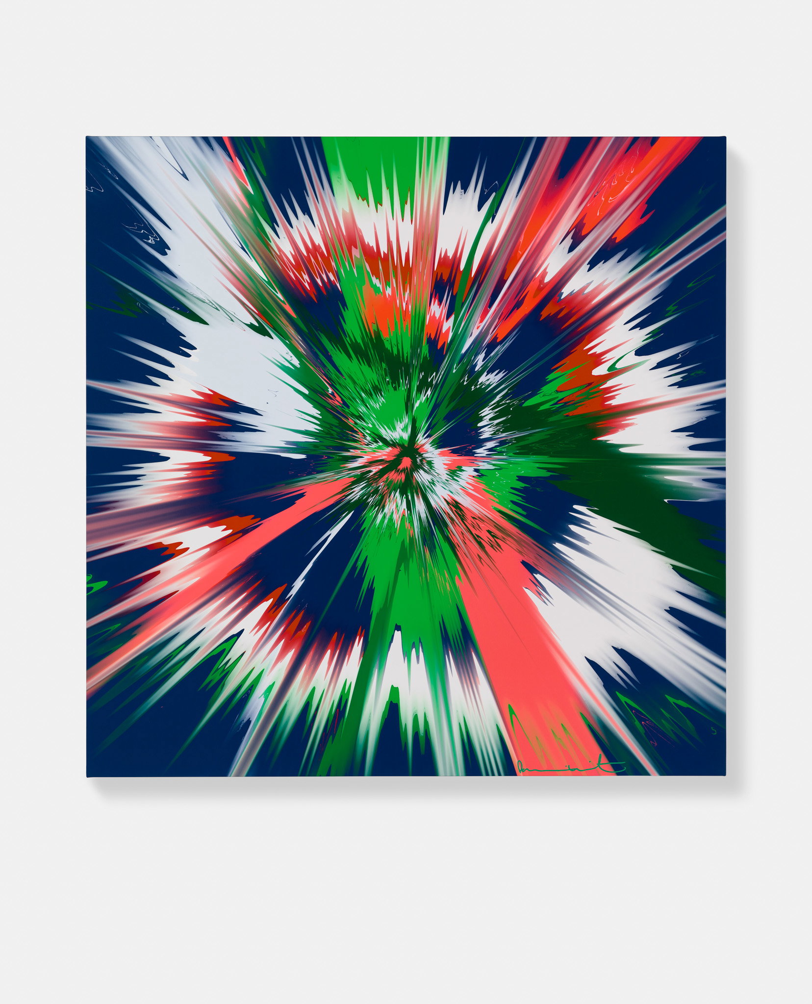 Beautiful, Perfectly Natural, Singularly Fortunate, Truly Magnificent, Noble And Heroic Vapor Painting image #1 main image