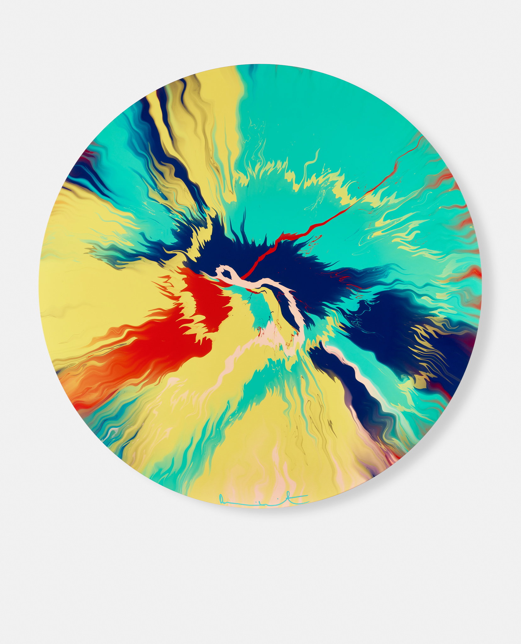 Beautiful, Deeply Impressive, Loutish-Looking Bursting River Painting image #1 main image