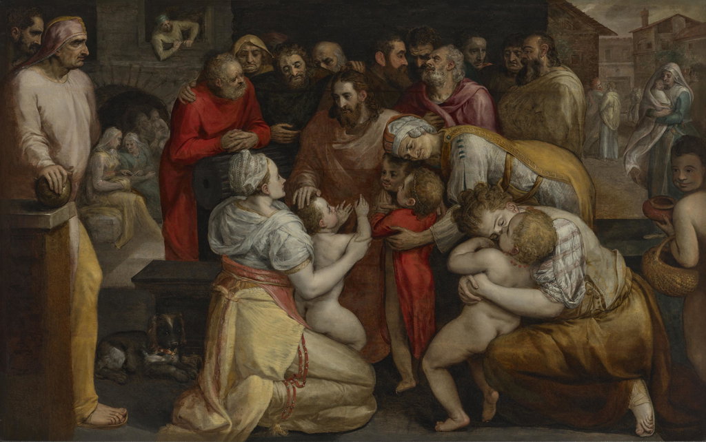 Christ Blessing the Children. Image courtesy of Christie's