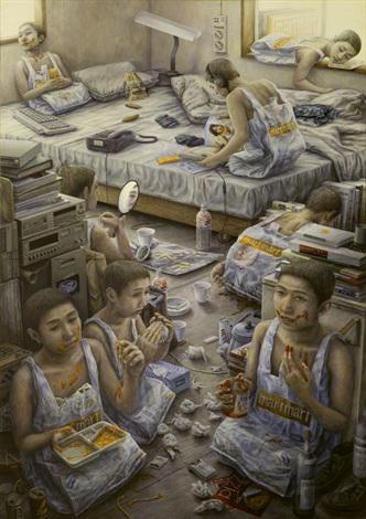 Untitled (1998). Sold for $531,000 in 2007. Image courtesy of New Art Est-Ouest Auctions Co.