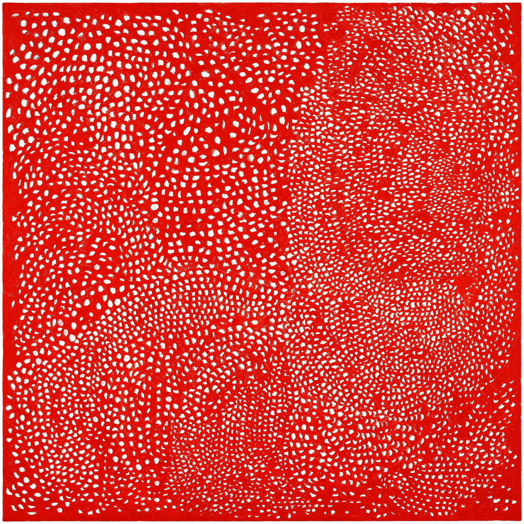 Sunset Afterglow inside My Heart by Yayoi Kusama sold for $824,200. Image courtesy of Phillips